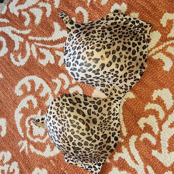 Cacique Cheetah/leopard animal print bra underwire size 46DDD(46) - Picture 2 of 10